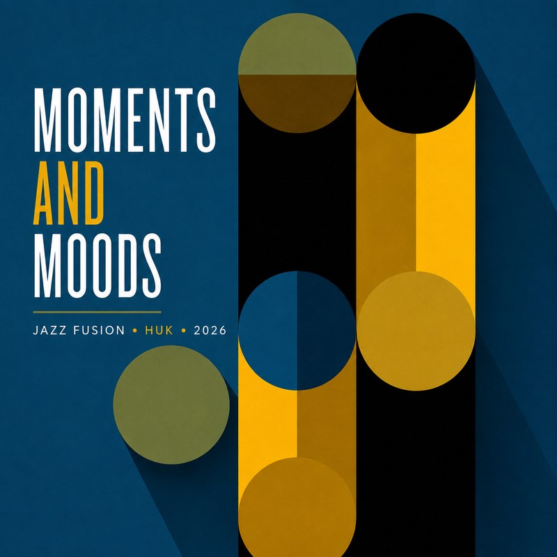 Moments and Moods — Fusion Jazz by HUK, cover artwork